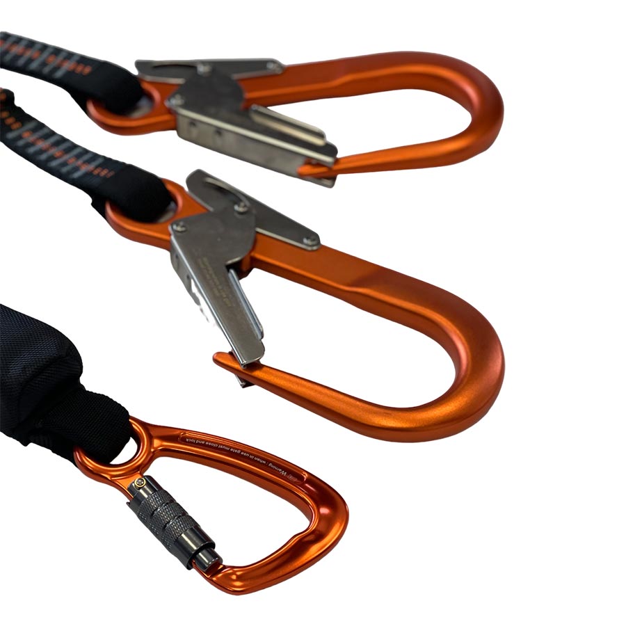 ELLERsafe FAE-Y Dubbele elastische vanglijn - EASY - Dubbel MGO - Zwart - Afbeelding 4