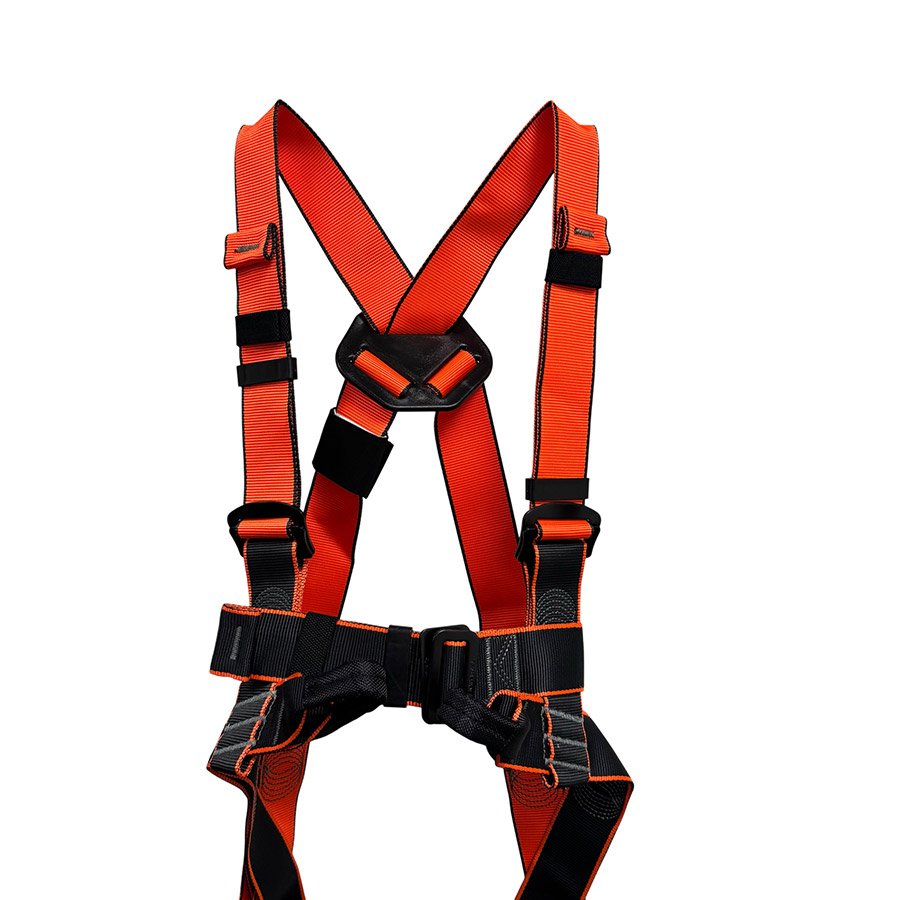 ELLERsafe H110 Antivalharnas - Zwart/Oranje - Afbeelding 2
