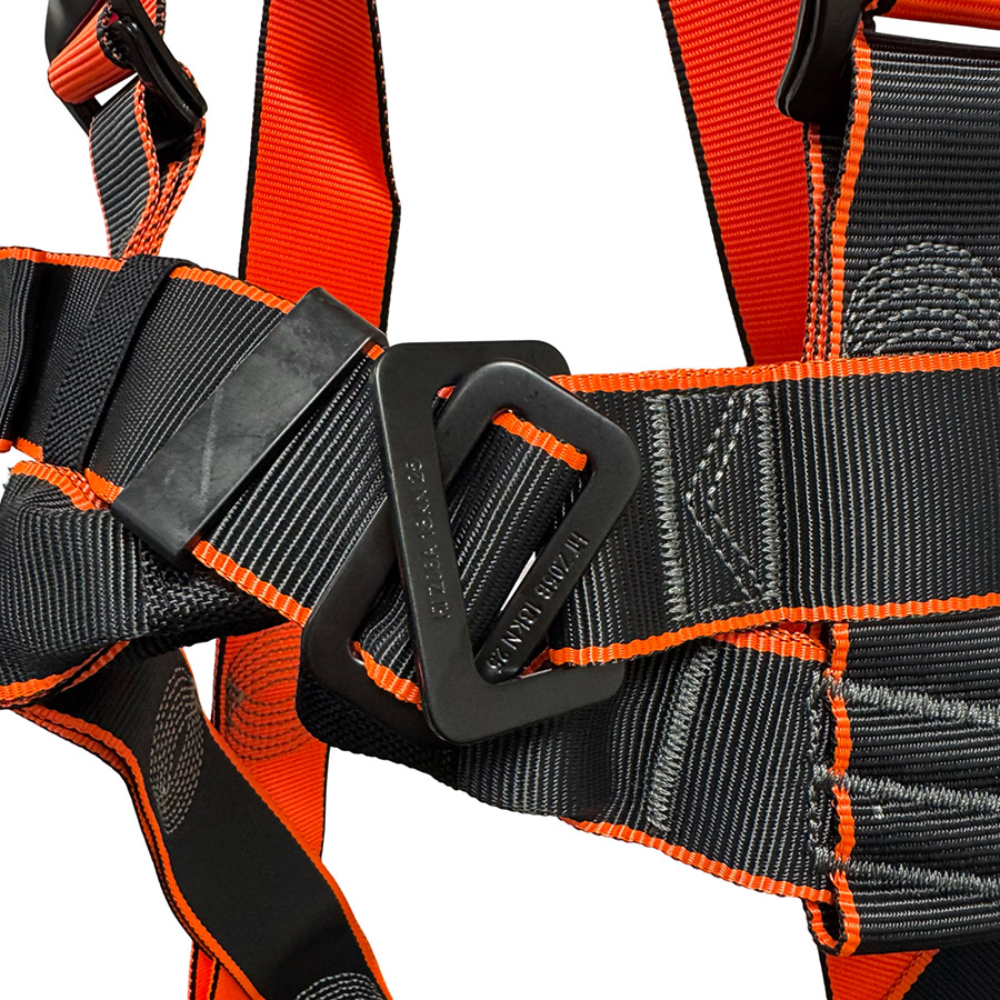 ELLERsafe H110 Antivalharnas - Zwart/Oranje - Afbeelding 5