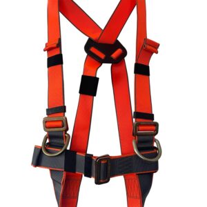 ELLERsafe H120 Antivalharnas met reddingslussen - Zwart/Oranje - Afbeelding 5