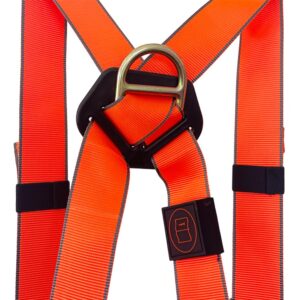 ELLERsafe H120 Antivalharnas met reddingslussen - Zwart/Oranje - Afbeelding 7