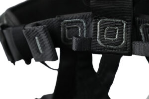 ELLERsafe H330 Rope-Access harnas - Met stijgklem - Maat M-XL - Zwart/Grijs - Afbeelding 4