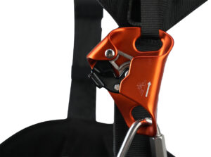 ELLERsafe H330 Rope-Access harnas - Met stijgklem - Maat M-XL - Zwart/Grijs - Afbeelding 3