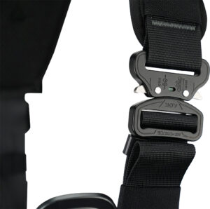 ELLERsafe H330 Rope-Access harnas - Met stijgklem - Maat M-XL - Zwart/Grijs - Afbeelding 5