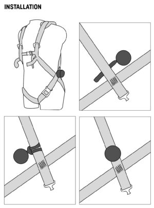 ELLERsafe HX205 Anti-trauma banden - Zwart - Set van 2 - Afbeelding 7