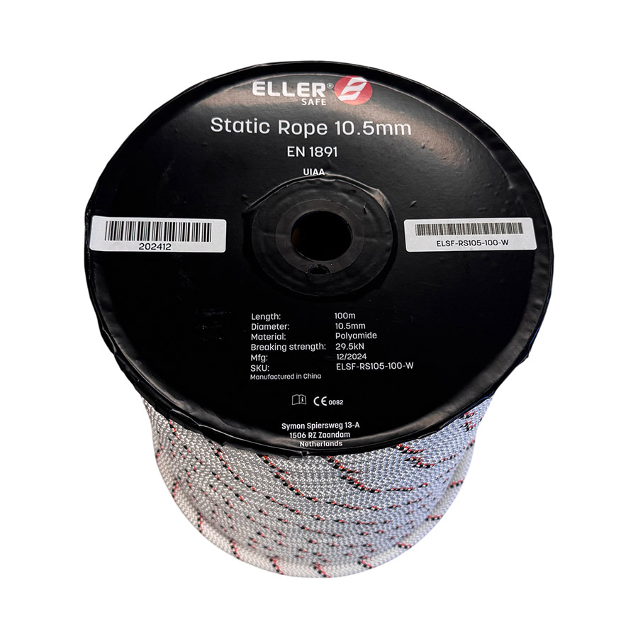 ELLERsafe RS105-100-W Semi-statische lijn - 10,5MM - 100M - Wit - Afbeelding 3