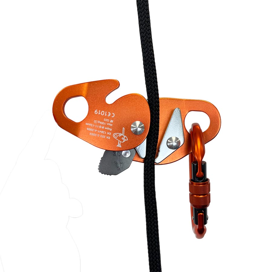 ELLERsafe XG300 Mobile fall arrester - 10-12MM - Oranje - Afbeelding 6