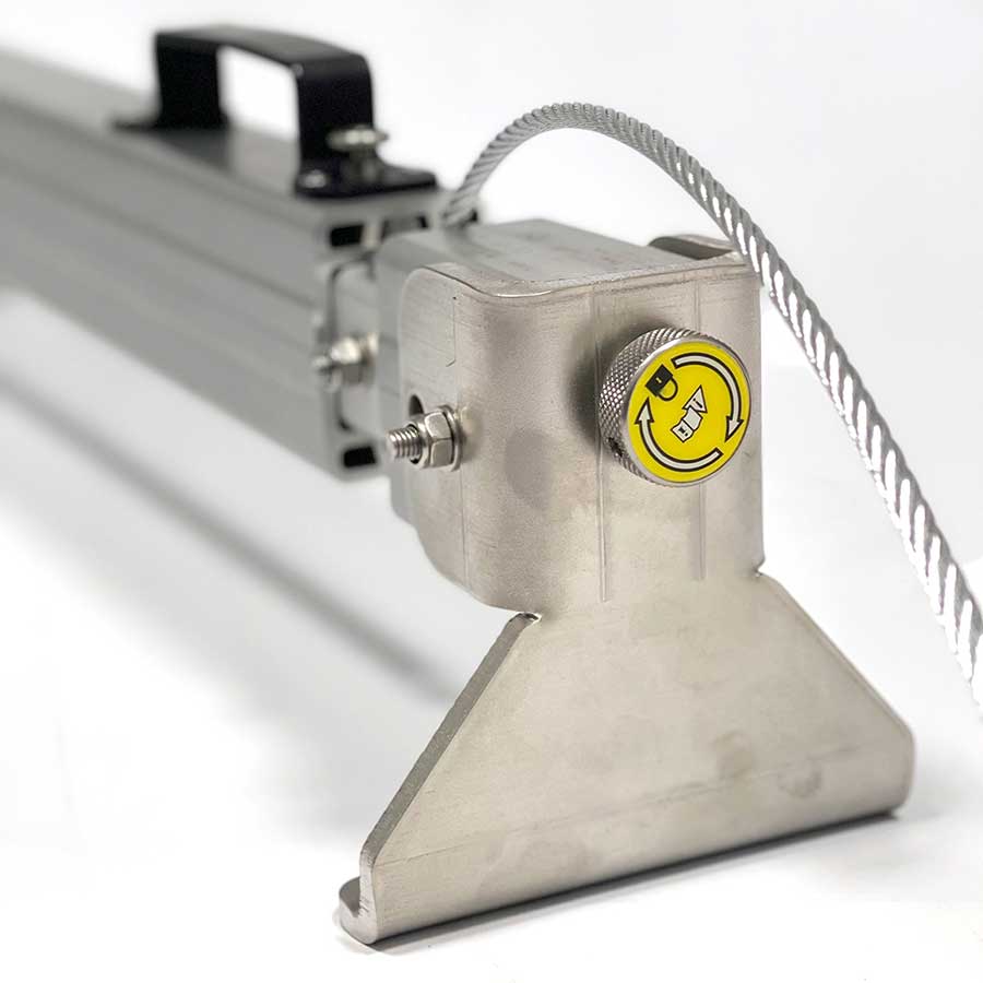 ELLERsafe AT251 Verankeringspunt voor holle plafondplaten - Aluminium - Roestvrij staal - Afbeelding 6